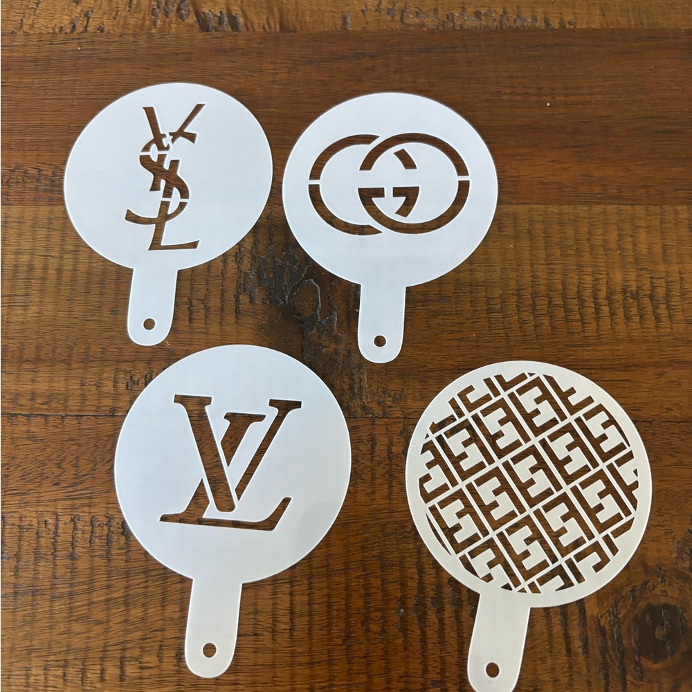 Designer Barista Stencils